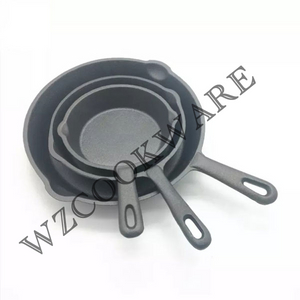 3 Piece Cst Iron Frying Pan Set