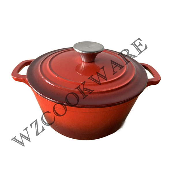 Kitchen Round Dutch Oven Stovetop Casserole Cookware Braising Pot